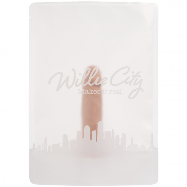 Willie City Realistisk Sugekoppdildo 13 cm Emballasjebilde 90