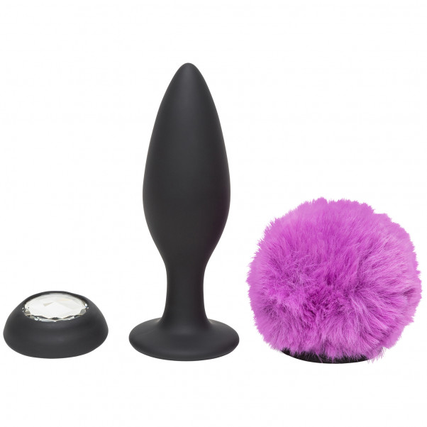 Happy Rabbit Large Vibrerende Bunny Tail Anal Plugg Produktbilde 1