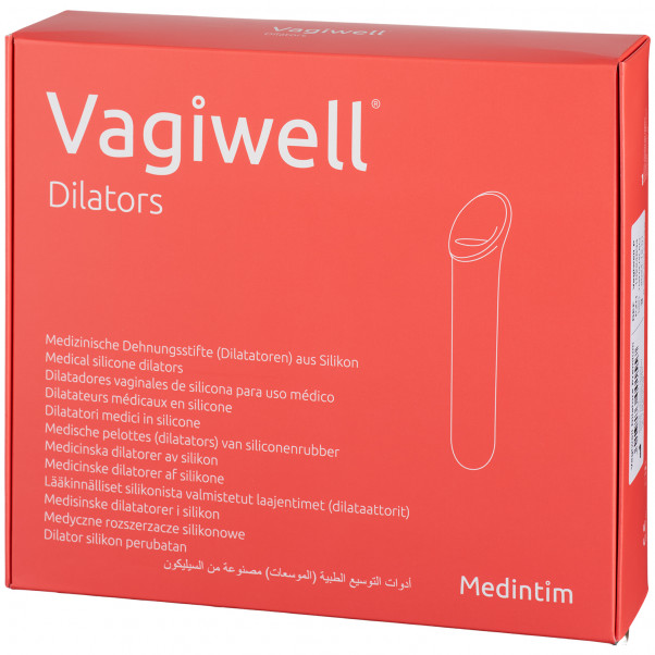 Vagiwell Premium Vaginalt Dilatorsett bilde av emballasje 90