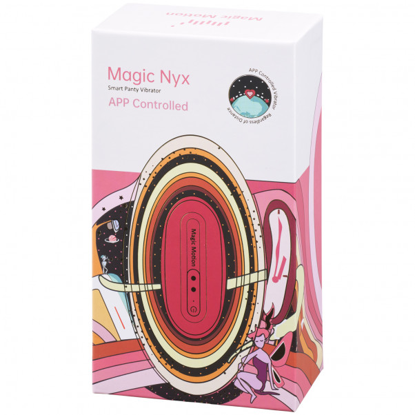 Magic Motion Nyx App-kontrollert Smart Trusevibrator Emballasjebilde 90
