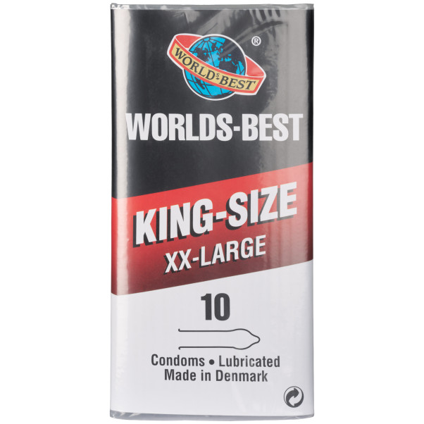 Worlds-Best King-Size XXL Kondomer 10 pcs Produktbilde 1