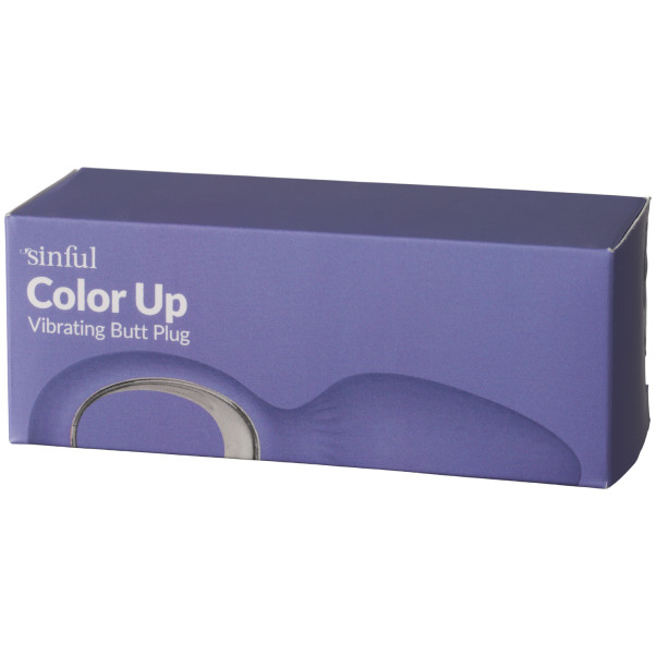 Sinful Color Up Veri Peri Vibrerende Analplugg Emballasjebilde 90