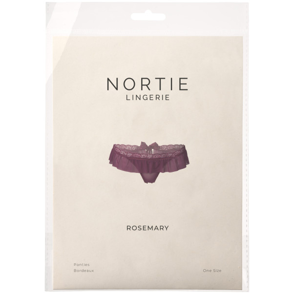 NORTIE Rosemary Bordeaux Panties Emballasjebilde 90