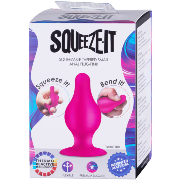 Squeeze-It Squeezable Liten Analplugg Emballasjebilde 90