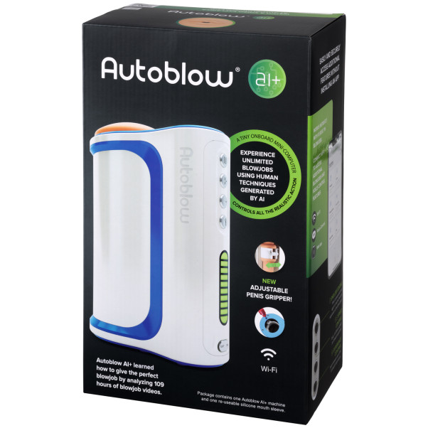 Autoblow AI+ Blowjob-maskin Emballasjebilde 90
