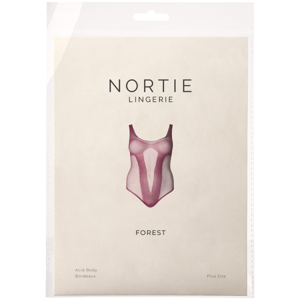 NORTIE Forest Acid Bordeaux Body Plus Size Emballasjebilde 90