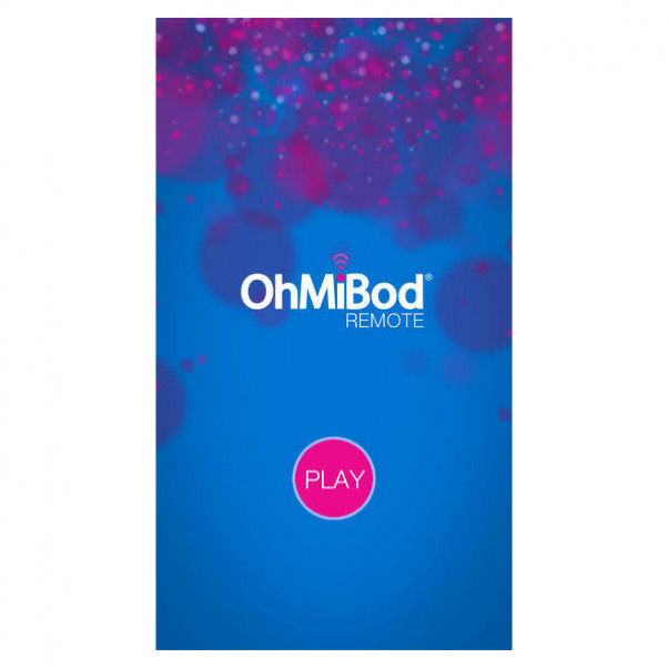 Ohmibod Blue Motion startskærm