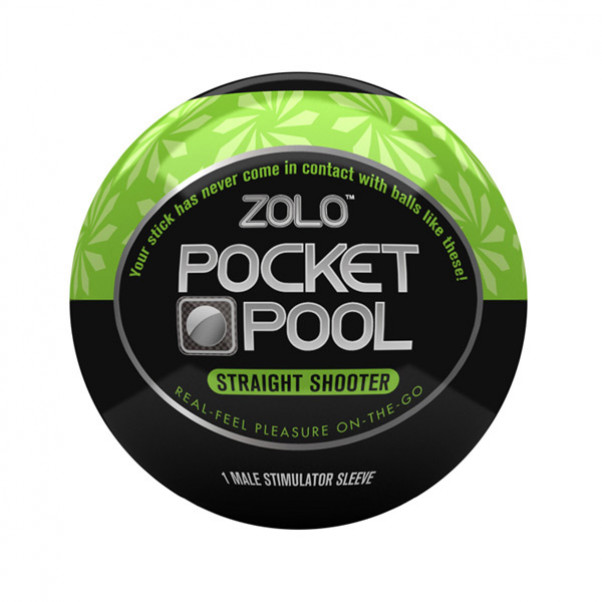 Zolo Pocket Pool Straight Shooter Onani Håndjobb  1