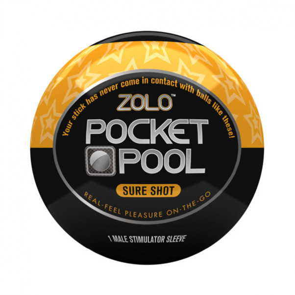 Zolo Pocket Pool Sure Shot Onani Håndjob