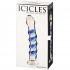 Icicles No 5 Blå Dildo i glass bilde av emballasje 90