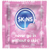 Skins Forskjellige Kondomer med Smak 4 stk  4