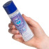 Skins Sensual Comfort Hybrid Silikon- og Vannbasert Analt Glidemiddel 130 ml Produktbilde med hånd 51