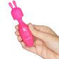 Tiny Teasers Oppladbar Bunny Vibrator produkt i hånd 50