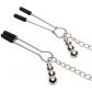 Fifty Shades Of Grey Play Nice Satin Collar and Nipple Clamps Produktbilde 2