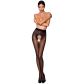 Passion Black Crotchless Tights Produktbilde 1