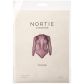 NORTIE Clover Bunnløs Bordeaux Bodystocking Plus Size Emballasjebilde 90