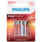 Philips LR03 AAA Alkaline Batterier 4 stk.